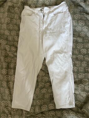 Hollister White Men's Stretch Chinos
